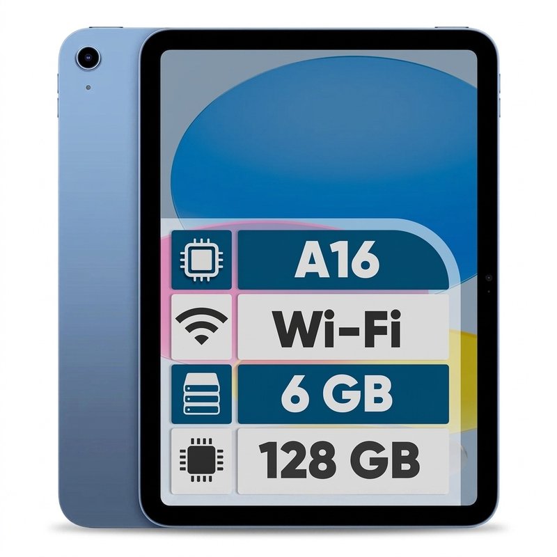 تبلت اپل مدل iPad 10th Generation 10.9 inch WiFi ظرفیت 64 گیگابایت
