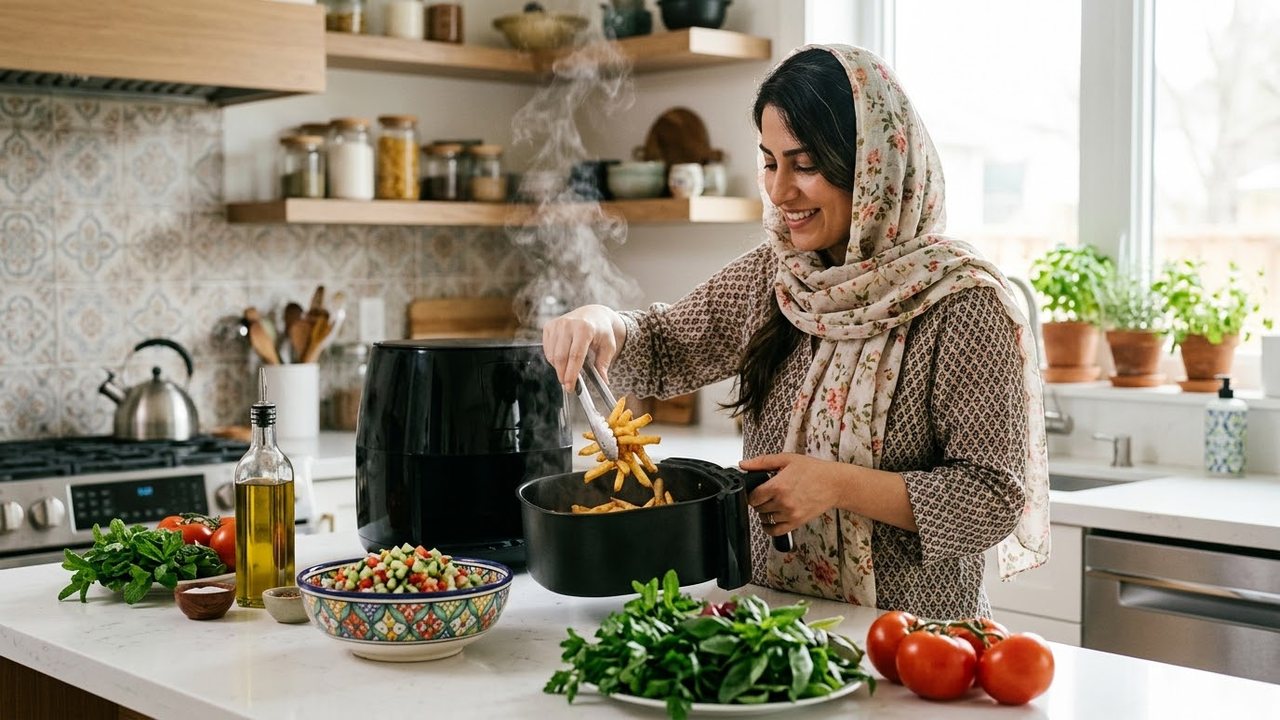 آشپزی سالم با سرخ‌کن بدون روغن؛ ۷ نکته که باید بدانید